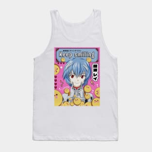 KEEP SMILING - AYANAMI REI Tank Top